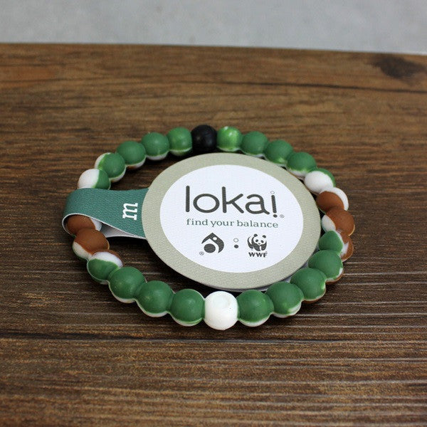 Lokai Bracelet for a balanced life (Army Green)