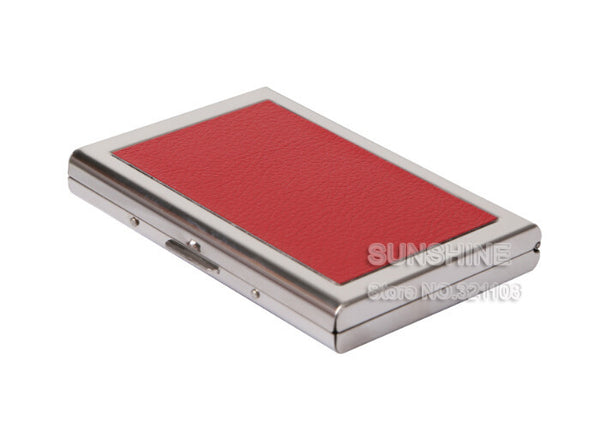 EASTNIGHTS 2016 new arrival High-Grade stainless steel men credit card holder women metal bank card case card box TW2703