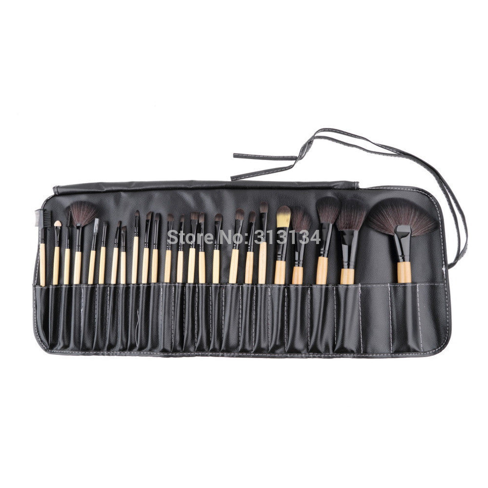 Professional 24 pcs Makeup Brush Set tools Make-up Toiletry Kit Wool Brand Make Up goat hair Brushes Set pinceaux maquillage