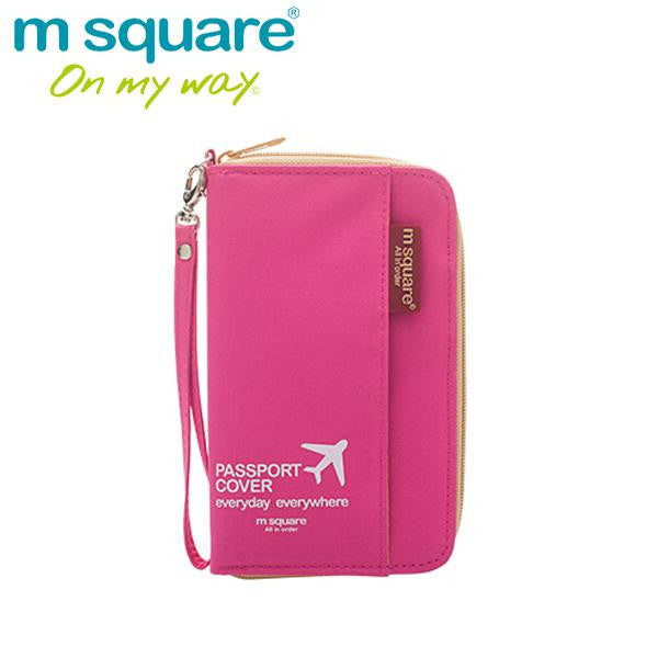 M Square Passport Cover Travel Wallet Document Passport Holder Organizer Cover on The Passport Women Business Card Holder ID