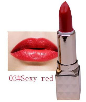 Hannaier Brand Makeup 8 Colours Long-Lasting Waterproof Matte Lipsticks Red Lip Stick Balm Moisturizing Lip gloss Cosmetic 3.8g