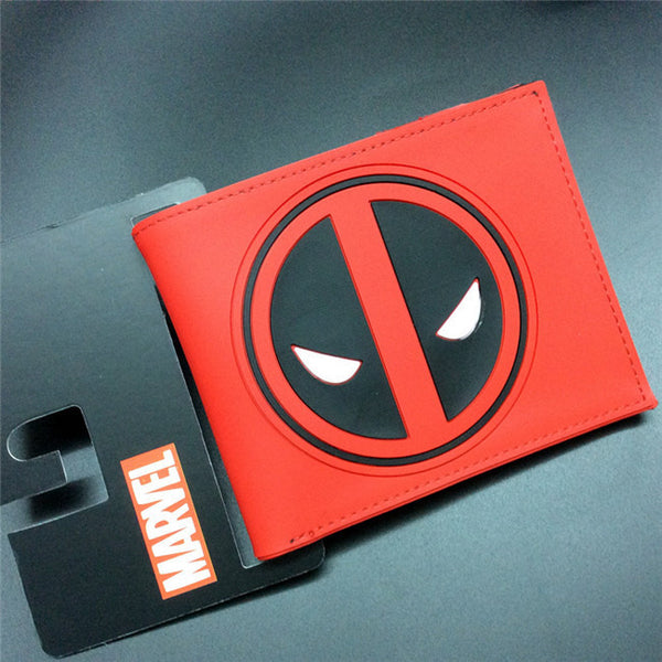 Free Shipping Comics Dc Marvel the Avengers Iron Man Thor/Captain/Superman 3D Purse Logo Credit Card Holder Cartoon Wallet