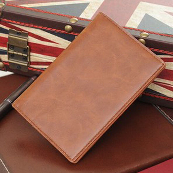 1pc the Cover of  the Passport Cover Casual Business Card Holder Men Credit Card ID Holders Pu Leather Card Bags - BID021 PM10