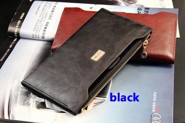 Hot Sale Women Wallet PU Leather Zipper Wallets Female 5 Colors Change Purses Card & ID Holder Lady Top Grade Long Clutches