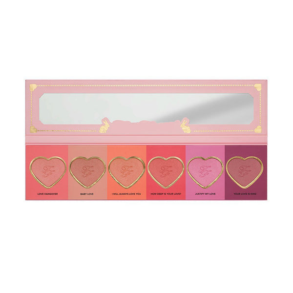 In Stock Sweet Peach Chocolate Love Flush EyeShadow Matte Eye Shadow Face Matte Nake Eyeshadow Natural Nudes Eyeshadow Palette