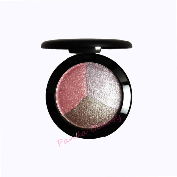 KIMUSE Make Up Baked Eye Shadow 3 Colors Matte Eyeshadow Maquiagem Sugar box For Eye Studio