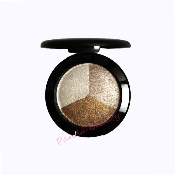 KIMUSE Make Up Baked Eye Shadow 3 Colors Matte Eyeshadow Maquiagem Sugar box For Eye Studio