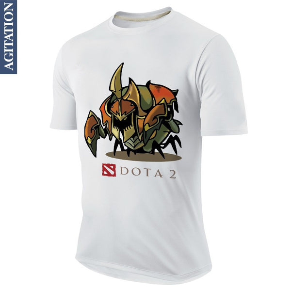 Free Shipping Summer Short Cool T-shirt Top Tees Dota Dota2 Nyx Assassin NA Crypt Lord GL Boutique Pastel Varsity Sports Jersey