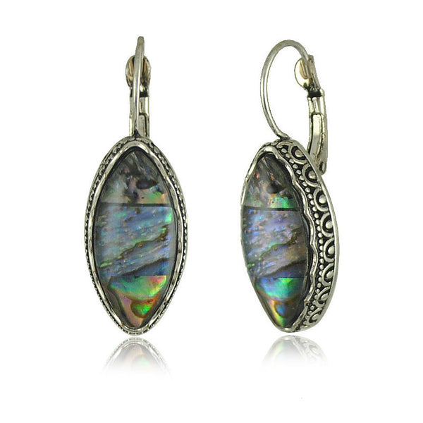 Fashion Jewelry Retro Antique Silver Plated Boho Jewelry Shell Earrings 5 Model Choice Woman Earrings