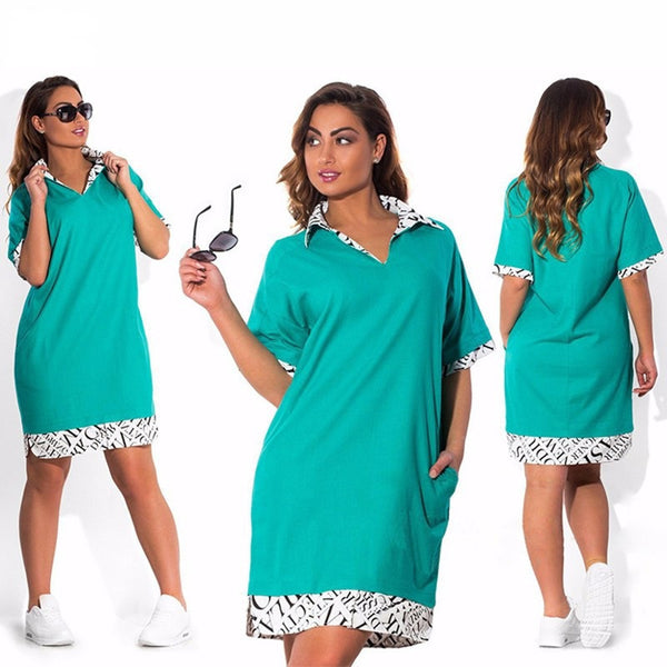 Women dress self portrait casual plus size mini dresses short sleeve OL za forever night out 21 5xl 6xl B773