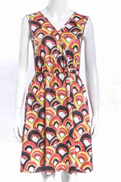 Summer dress sugarbird self portrait women dresses flare midi sexy dress tank V neck forever za 21 ONY8980