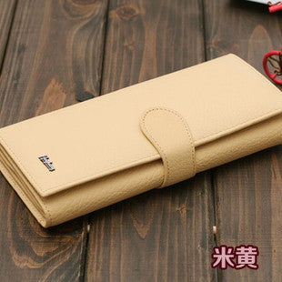 Free Shipping 100% Genuine Leather women's Long section of the multi-card wallet Retro purse.fashion Clutch Bag