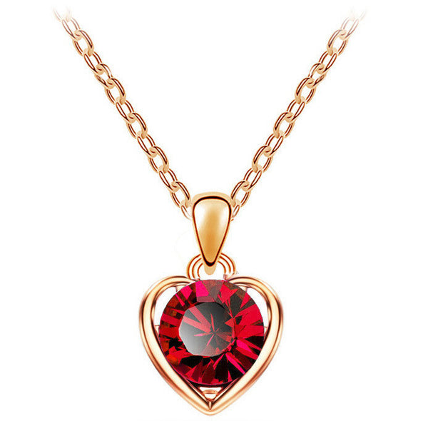 minorder$10 titanic heart of the ocean necklace Crystal silver -plated pendant Necklaces & Pendants topshop necklaces for women