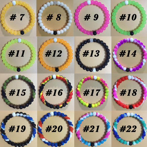 New Arrival  6pcs/lot  All color  Lokai Bracelets (all in one) (new neon is free)