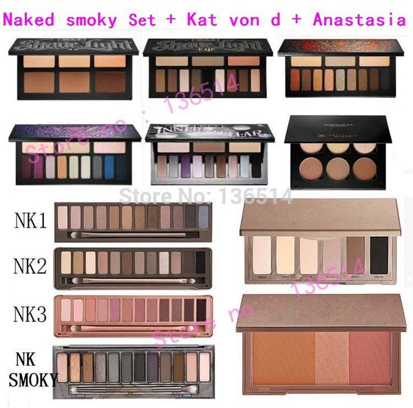 NAKED and Urban Decay Brand Makeup  All In One On Sale (nk1,nk2,nk3,Smoky,Basics)